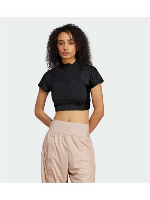 zip croptop ADIDAS ORIGINAL | JJ0917BLACK